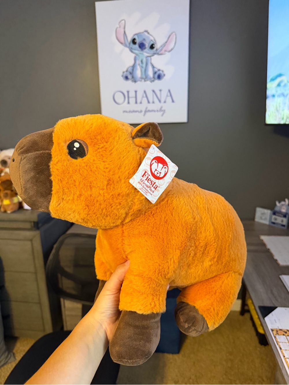 NWT Fiesta Capybara Plush